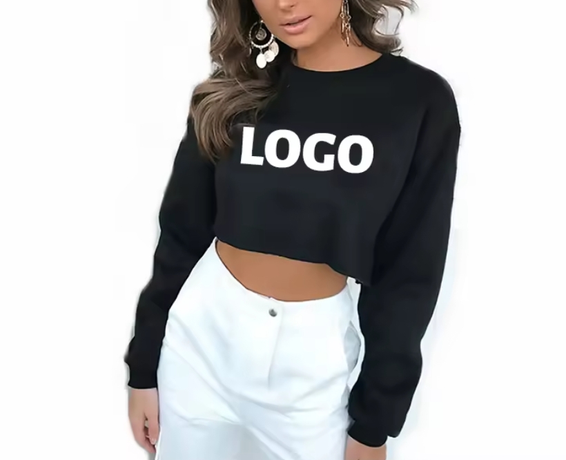 black sweat shirt