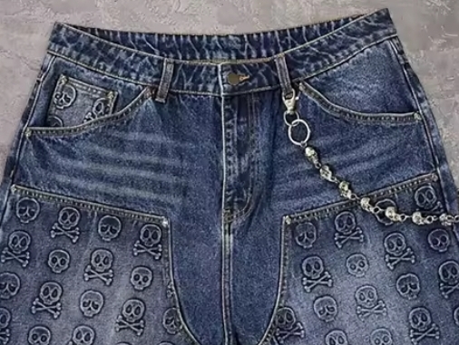 indigo shorts