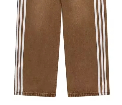 men jeans with stripe